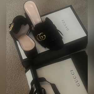 Gucci heeled sandal 100% original